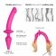 Анальна пробка з ділдо Strap-On-Me SWITCH PLUG-IN SEMI-REALISTIC DILDO FUCHSIA - L (SO6829) 4