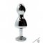 Анальна пробка Wooomy Lollypop Double Ball Metal Plug L (SO7421) 0