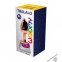 Металева анальна пробка Wooomy Tralalo Rose Gold Plug Magenta M, 8х3,4 см (SO7427) 0