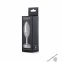 Металева анальна пробка DOXY Butt Plug RIBBED, 3,3 см (SO8031) 3