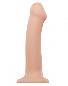 Фалоімітатор Strap-On-Me Dual Density Dildo Flesh L, 19х3,7 см