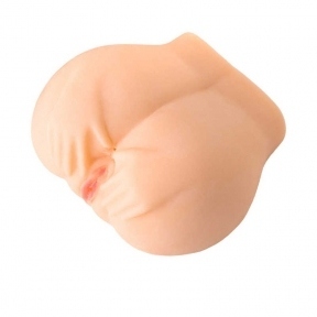 Мастурбатор реалістичний Toyfa Juicy Pussy Pauline з вібрацією, тілесний, 14,5 см (661100893013)