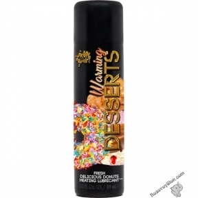Їстівний лубрикант 4 в 1 WET Warming Desserts Fresh Delicious Donuts, 89 мл