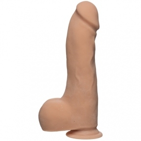 Фалоімітатор Doc Johnson The D - Master D - 10.5 Inch With Balls - ULTRASKYN, діаметр 7,6 см (SO2805)
