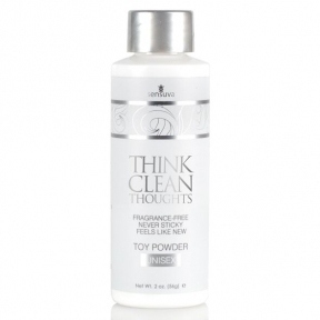 Пудра для догляду за іграшками Sensuva Think Clean Thoughts Toy Powder, 56 грам (SO4467)