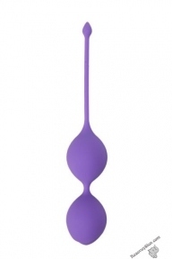 Вагінальні кульки SEE YOU IN BLOOM DUO BALLS 29MM PURPLE (DT21232)