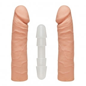 Подвійний фаллоімітатор The D - Double D - 16 Inch, 20,5х4,4 см