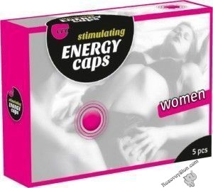 Збуджуючі капсули для жінок ERO Energy Caps, 5 шт (HOT77401)