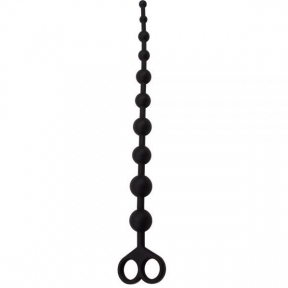 Анальний ланцюжок Black Mont Silicone (CH74742)
