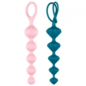 Анальне намисто Satisfyer Beads Colored