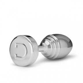 Анальна пробка Doxy Ribbed Butt Plug (D453013)