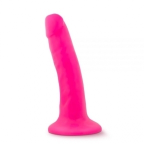 Фалоімітатор NEO 6INCH DUAL DENSITY COCK NEON PINK (T331017)