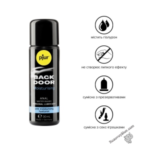 Концентрована анальна змазка на водній основі Pjur «Backdoor Comfort Glide», 30 мл