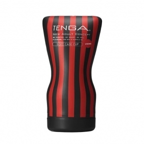 Мастурбатор Tenga Squeeze Tube Cup (м'яка подушечка) STRONG стискається (SO4554)