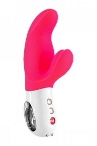 Вібратор для точки G і стимуляції клітора Fun Factory «Miss Bi», 17х4,2 см