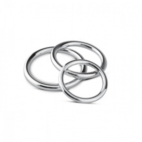Набір ерекційних кілець Sinner Gear Unbendable - Cock/Ball Ring & Glans Ring Set (SO4584)
