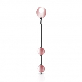 Вагінальні металеві кульки Rosy Gold - Nouveau Kegel Balls, вага 376гр, діаметр 2,8см (SO4594)