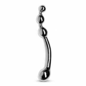 Анально-вагінальний стимулятор Sinner Gear Unbendable - Multi-Stim Pleasure Wand Metal Anal Dildo (SO4613)