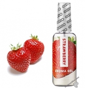 Їстівний гель-лубрикант EGZO AROMA GEL - Strawberry, 50 мл (461185)