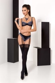 Сексуальний комплект GISELE SET black L/XL - Passion Exclusive