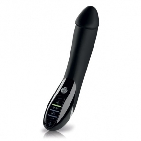 Вібратор з електростимуляцією Mystim Tickling Truman eStim Black, міостимулятор (SO3472)