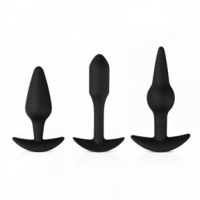 Набір анальних пробок Anal Pleasure Kit, Black (810210)