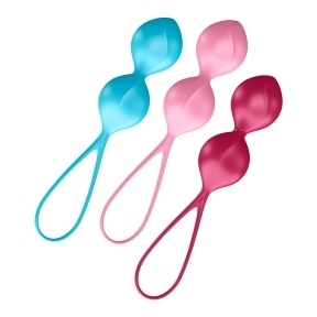Вагінальні кульки Satisfyer balls C03 double (set of 3)