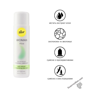 Лубрикант на водній основі pjur Woman Aloe, 100 мл