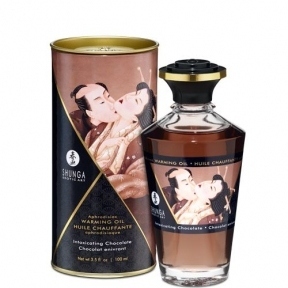 Розігріваюча олія Shunga APHRODISIAC WARMING OIL - Intoxicating Chocolate, 100 мл