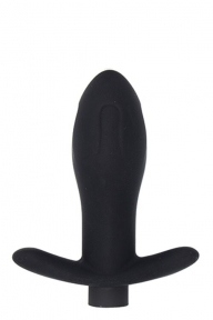 Анальна пробка з вібрацією MAI Attraction Toys №87 Black, 11х3,5 см (SO5005)
