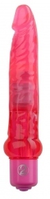 Вібратор Analvibr. Jelly Anal Pink