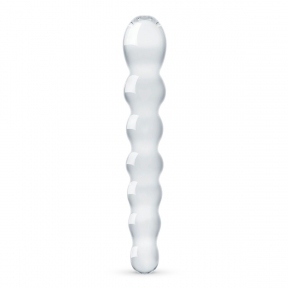 Скляний ділдо у вигляді намистин Gildo Glass Dildo No. 19 (SO4419)