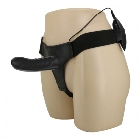 Страпон Pretty Love Strap-On Harness Vibrating Black