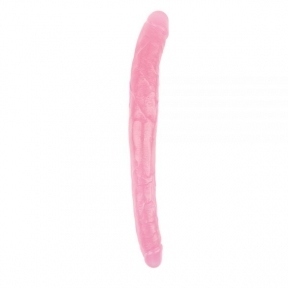 Подвійний фаллоімітатор Hi-Rubber 45 см, Pink (CH96876)