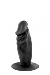 Фалоімітатор Real Body - Real Tim Black, 3,4 см (SO3722)