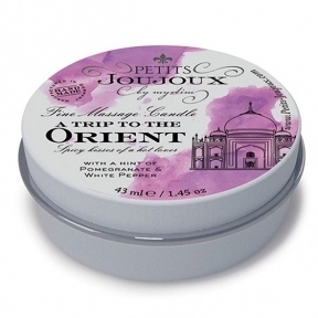Масажна свічка Petits Joujoux - Orient - Pomegranate and White Pepper, 43 мл