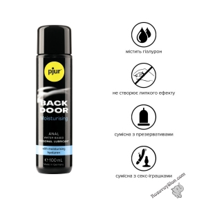 Концентрована анальна змазка на водній основі Pjur «Backdoor Comfort Glide», 100 мл