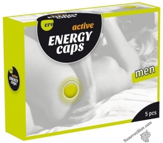 Збуджуючі капсули для чоловіків ERO Energy Caps, 5 шт. в упаковці (HOT77400)