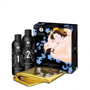 Гель для масажу Shunga ORIENTAL BODY-TO-BODY - Exotic Fruits, 2 x 225 мл