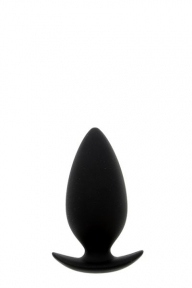 Анальна пробка BOOTYFUL MEDIUM 3.8 INCH, BLACK (DT21012)