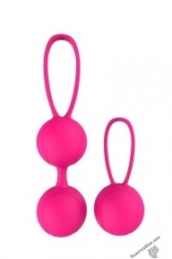 Вагінальні кульки PLEASURE BALLS & EGGS DUO BALL SET (DT21369)