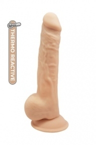 Фалоімітатор Термоактивний REAL LOVE 9.5, Flash, 24,1х4 см (DT21561)