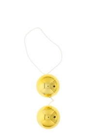 Вагінальні кульки DUO BALLS,GOLD (DT50482)