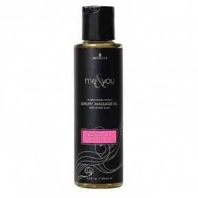 Масажна олія Sensuva - Me&You Pink Grapefruit & Vanilla Bean, 125 мл з феромонами (SO4464)