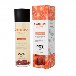 Масажна олія EXSENS Carnelian Apricot (підбадьорлива з сердоліком), 100 мл
