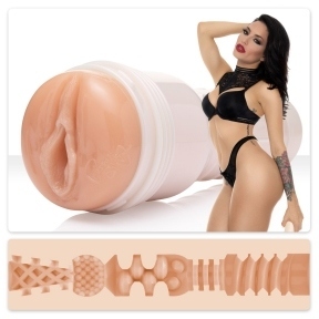 Мастурбатор Fleshlight Girls: Kissa Sins - Insatiable, зі зліпка вагіни, дуже ніжний (F11574)