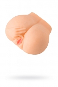 Мастурбатор реалістичний Toyfa Juicy Pussy Chantal з вібрацією, тілесний, 14,5 см (661100893012)