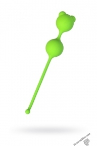 Вагінальні кульки A-Toys By Toyfa, зелений, 2,7 см (661100764016)