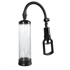 Вакуумна помпа з ручним насосом Men Powerup Black (SO2457)