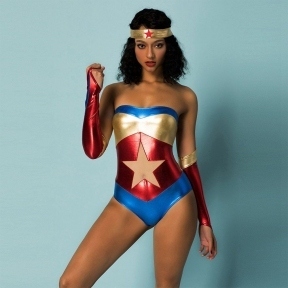 Еротичний рольовий костюм Wonder Woman S/M (SO3699)